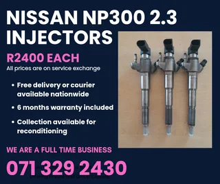 Nissan Np300 Yd23 Injectors For Sale With Warranty On