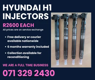 Hyundai H1 Injectors For Sale With Warranty On