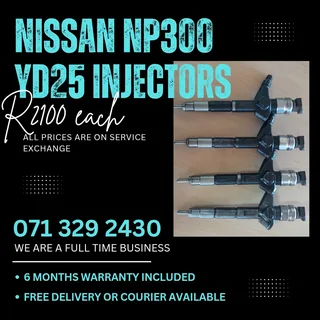 Nissan Np300 Yd25 Diesel Injectors For Sale With Warranty