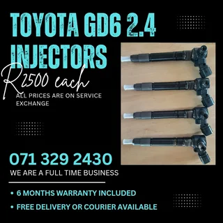 Toyota Gd6 2.4 Injectors For Sale With Warranty