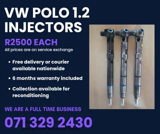 Vw Polo 1.2 Diesel Injectors For Sale With Warranty