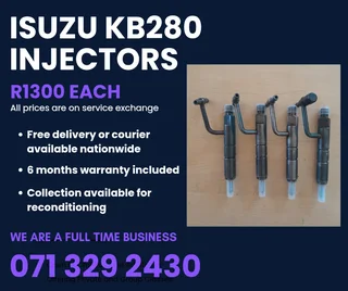 Isuzu Kb280 Injectors For Sale With Warranty