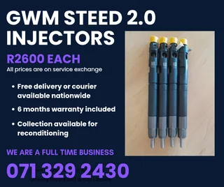 Gwm Steed 2.0 Injectors For Sale With Warranty