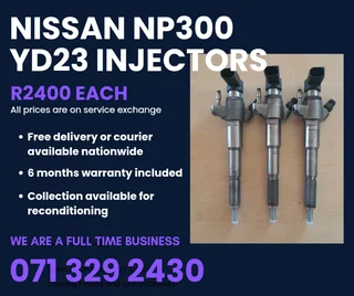 Nissan Np300 Yd23 Injectors For Sale With Warranty On