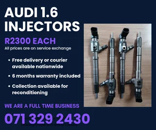 Audi 1.6 Diesel Injectors For Sale With Warranty