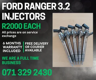 Ford Ranger 3.2 Injectors For Sale With Warranty