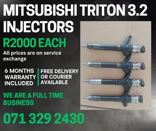 Mitsubishi Triton 3.2 Injectors For Sale With Warranty