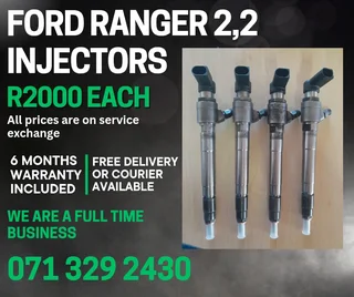Ford Ranger 2,2 Injectors For Sale With Warranty