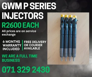 Gwm P Series 2.0 Injectors For Sale With Warranty