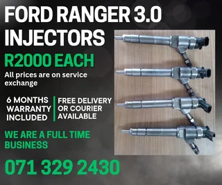 Ford Ranger 3.0 Diesel Injectors For Sale With Warranty