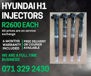 Hyundai H1 Injectors For Sale With Warranty On