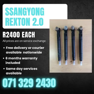 Ssangyong Rexton Diesel Injectors For Sale With Warranty