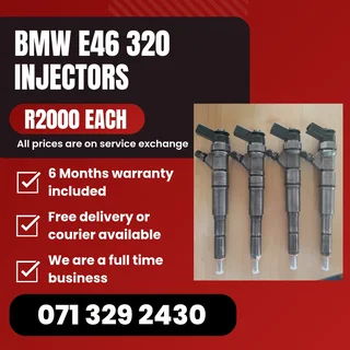 Bmw E46 320 Injectors For Sale With Warranty On