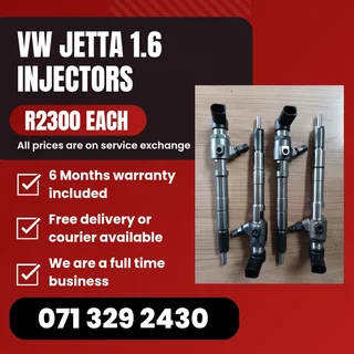 Vw Jetta 1.6 Diesel Injectors For Sale With Warranty