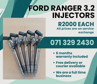 Ford Ranger 3.2 Injectors For Sale With Warranty On