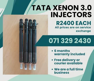 Tata Xenon 3.0 Injectors For Sale With Warranty