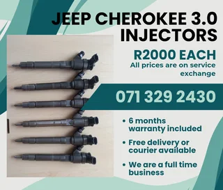 Jeep Cherokee 3.0 Diesel Injectors For Sale With Warranty