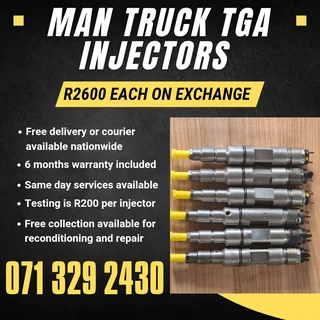 Man Truck Diesel Injectors For Sale With Warranty
