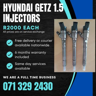 Hyundai Getz 1.5 Diesel Injectors For Sale With Warranty