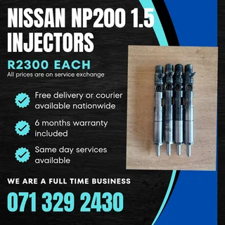 Nissan Np200 1.5 Diesel Injectors For Sale With Warranty
