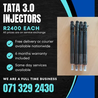 Tata 3.0 Diesel Injectors For Sale With Warranty