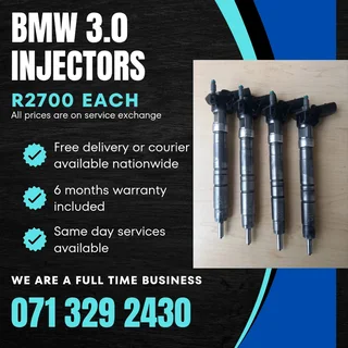 Bmw 3.0 Injectors For Sale With Warranty On
