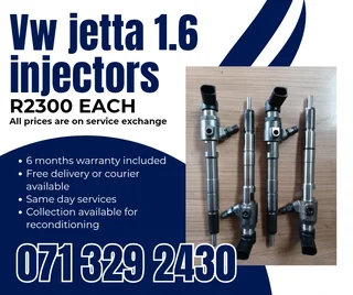 Vw Jetta 1.6 Diesel Injectors For Sale With Warranty