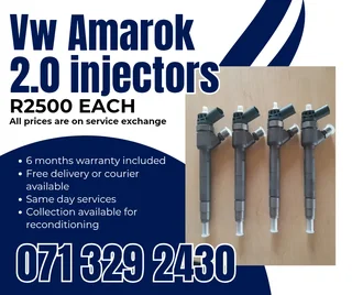 Vw Amarok 2.0 Diesel Injectors For Sale With Warranty