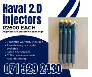 Haval 2.0 Injectors For Sale With Warranty