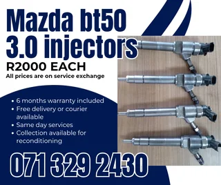 Mazda Bt50 3.0 Diesel Injectors For Sale With Warranty