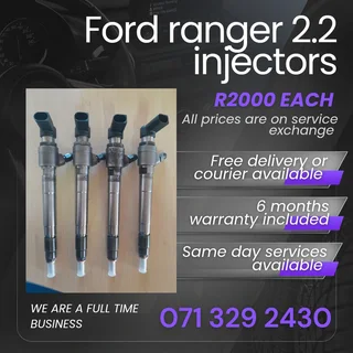 Ford Ranger 2.2 Injectors For Sale With Warranty