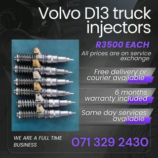 Volvo D13 Truck Injectors For Sale With Warranty Included