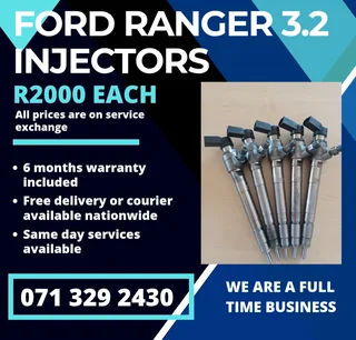 Ford Ranger 3.2 Injectors For Sale With Warranty
