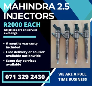Mahindra 2.5 Injectors For Sale With Warranty