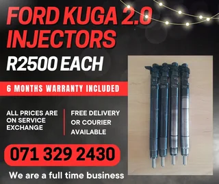 Ford Kuga 2.0 Injectors For Sale With Warranty Included