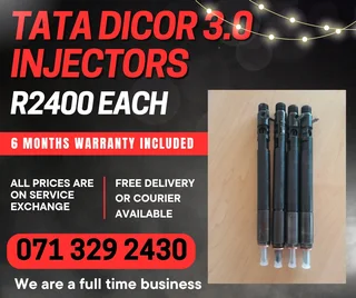 Tata Dicor 3.0 Injectors For Sale With Warranty
