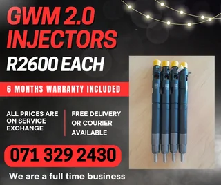 Gwm 2.0 P Series Injectors For Sale With Warranty