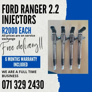Ford Ranger 2.2 Injectors For Sale With Warranty Included