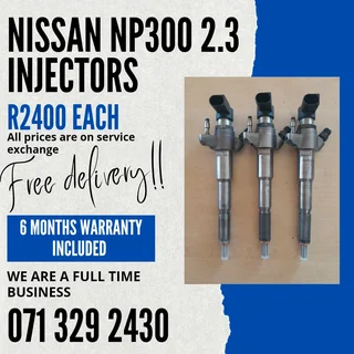 Nissan Np300 2.3 Injectors For Sale With Warranty Included