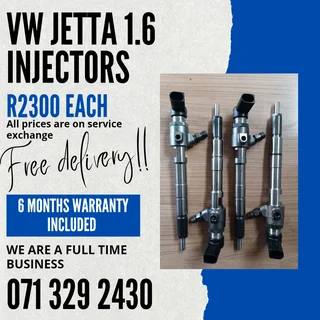 Vw Jetta 1.6 Injectors For Sale With Warranty Included
