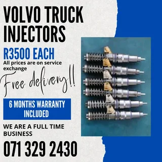 Volvo Truck Injectors For Sale With Warranty Included