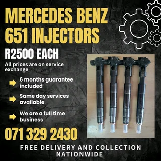 Mercedes Benz Vito 651 Injectors For Sale With Warranty