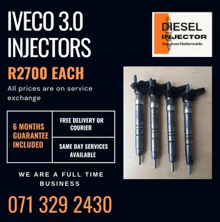 Iveco 3.0 Injectors