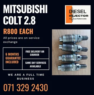 Mitshubishi Colt 2.8 Injectors For Sale With Warranty