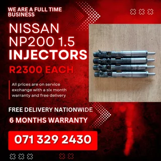 Nissan Np200 1.5 Injectors For Sale With Warranty