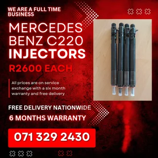 Mercedes Benz C220 Injectors For Sale With Warranty Included