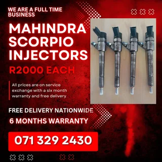 Mahindra Scorpio Injectors For Sale With Warranty