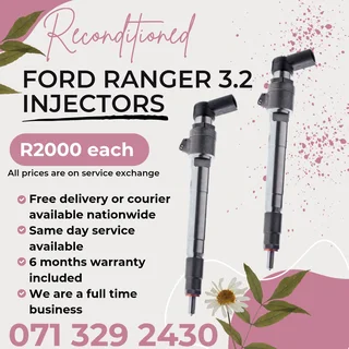 Ford Ranger 3.2 Injectors For Sale With Warranty