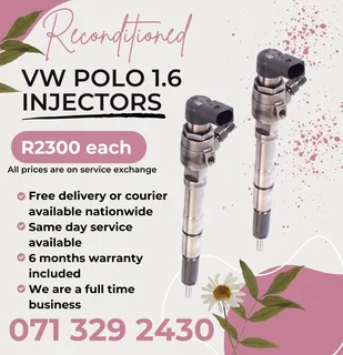 Vw Polo 1.6 Injectors For Sale With Warranty