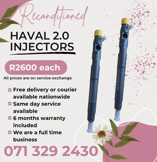 Haval 2.0 Injectors For Sale With Warranty